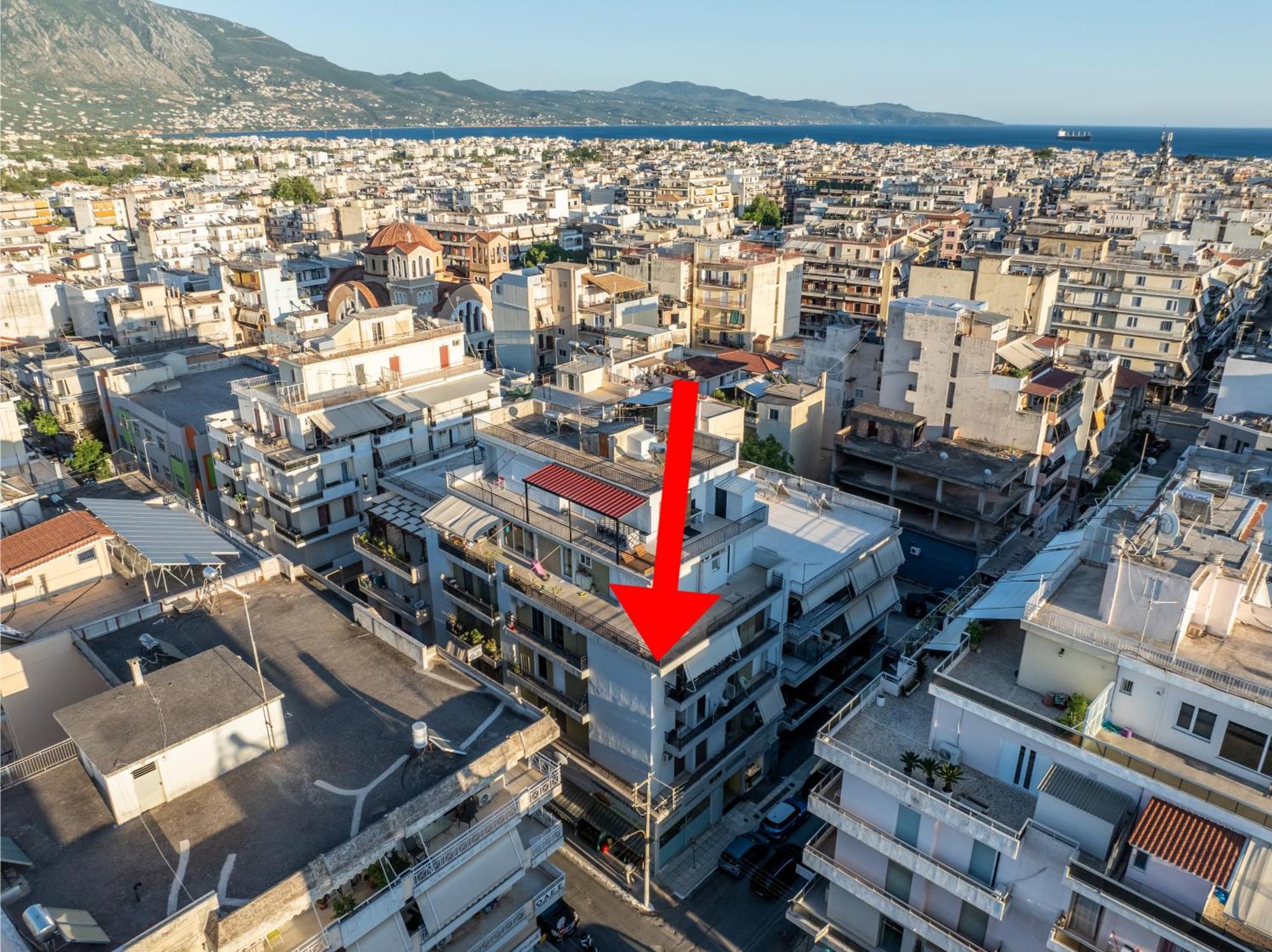Central Escape Apartment Каламата Екстериор снимка
